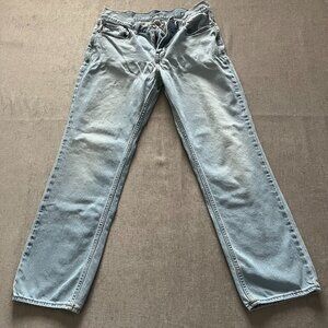 Old Navy Jeans Men 33x32 Light Blue Denim Straight Fit Built-In Flex Casual